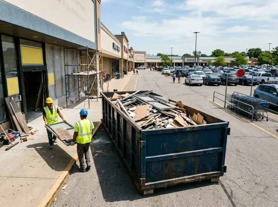 retail-store-renovation-debris-003 — frequently asked questions, Roll-off Dumpster Rentals in Ingalls Park, IL